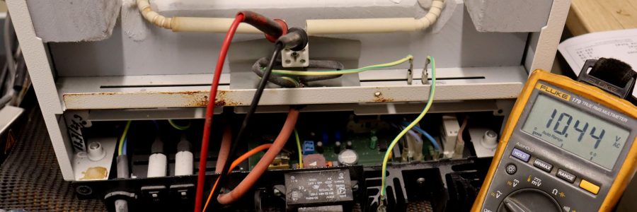 Burnout furnace repair